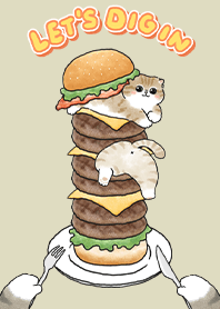 neko hamburger- goldenrod