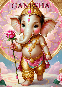 Pink: Ganesha wealth  & Rich Theme