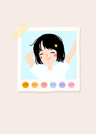 Keep smiling girl