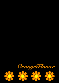 Orange flower No.1