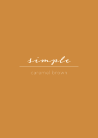 simple_caramel brown