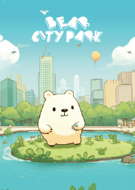 cute bear in big city 3
