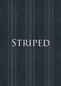 STRIPED DENIM.