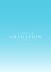 SKY BLUE GRADATION 2 -SIMPLE-