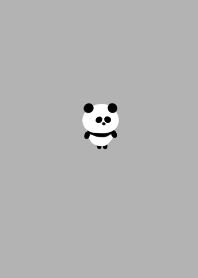 Gray. Panda.