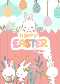 Happy Easter :Cute Bunny
