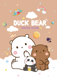 Bear&Duck Candy Cotton Brown