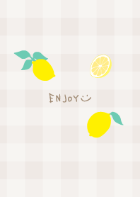 Lemon cute check11 from Japan