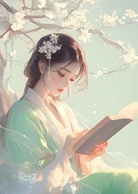 在梅花樹下看書の仙女❤