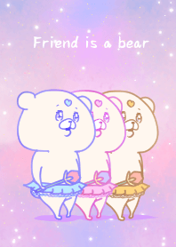 Friend is a bear (Magical bear)