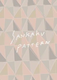 Geometric pattern -chic beige