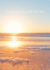 Sunset Horizon 337 Not AI