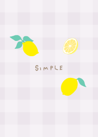 Lemon cute check28 from Japan