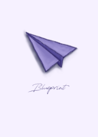 Blueprint: Paper Airplane(Lavender ver2)