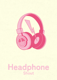 Headphone_shout Carnation pink