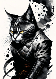 水墨猫武士 9999Cd