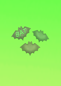 Matcha bat cookie