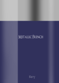 Metallic French*Navy
