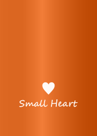 Small Heart *GlossyOrange 5*