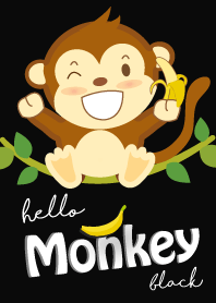Hello Monkey Black