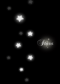 Stars Black pattern