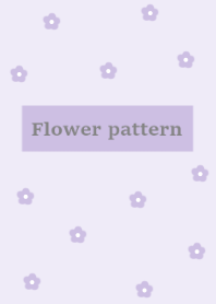 flower pattern#purple