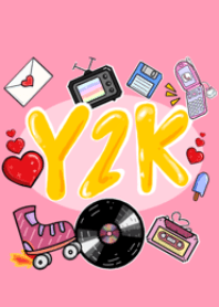 Y2K Pixel art สีชมพู