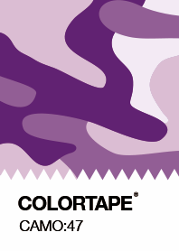 彩色膠帶 II 迷彩色票 暗系版本 編號: 47