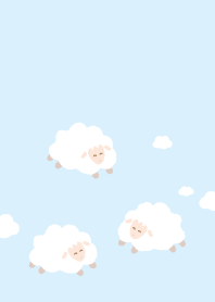 Cloud Sheep_white