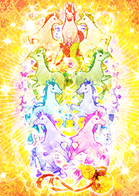 It goes well [nine horses from a gourd]