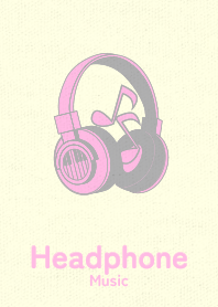 Headphone_music Silver gray