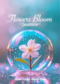 Flowers bloom Jasmine-Lucky charm Style-