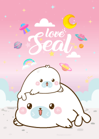 เจ้าอุ๋งแมวน้ำ สีชมพู-ม่วง