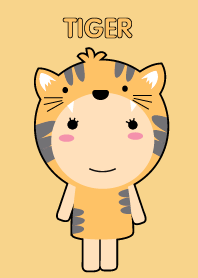 Simple Girl tiger theme