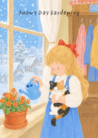 Snowy Day Gardening