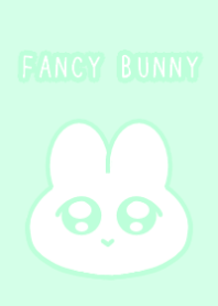 FANCY BUNNY-BLACK-MINT GREEN