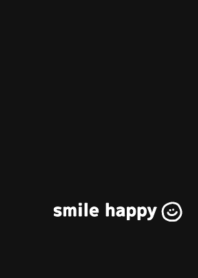 smile happy:)black