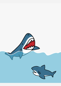 Shark Day02 on white