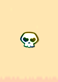 Simple Skull Heart 2