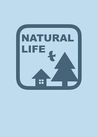 NATURAL LIFE. (blue)