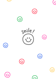 colorful smiling faces.