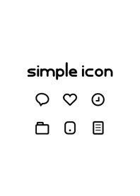 Simple icon [monotone] No.114