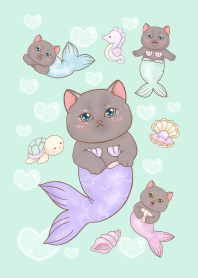 cutest Cat mermaid 129