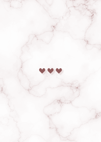 Simple heart2 pinkbrown05_2