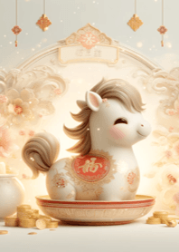 Year of Horse Lucky Theme 009