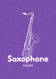 Saxophone simple ver_Purple01