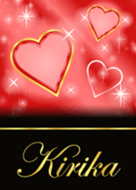 Kirika-name-Love forecast-Red Heart