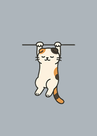 Hanging Scottish Fold (Ice Blue)#3