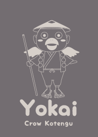 Yokai Crow Kotengu Steel gray