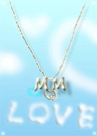 initial M&M(blue.2)Theme pair